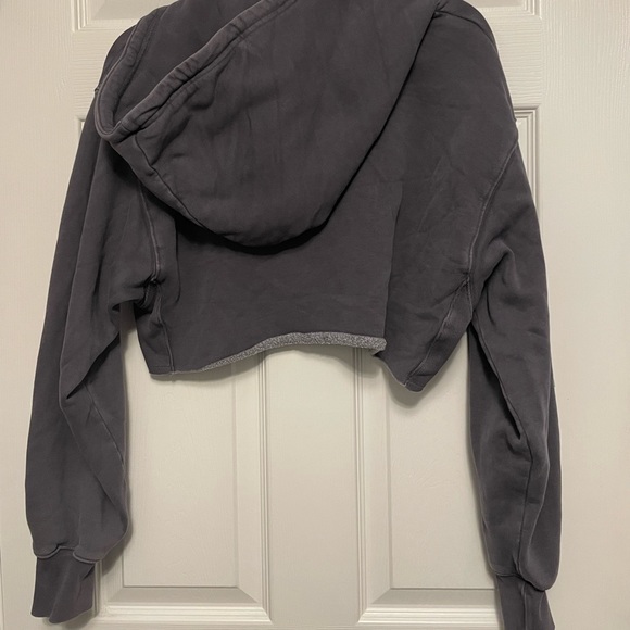 Tna Cozy Fleece Boyfriend Cropped Hoodie - Picture 2 of 4